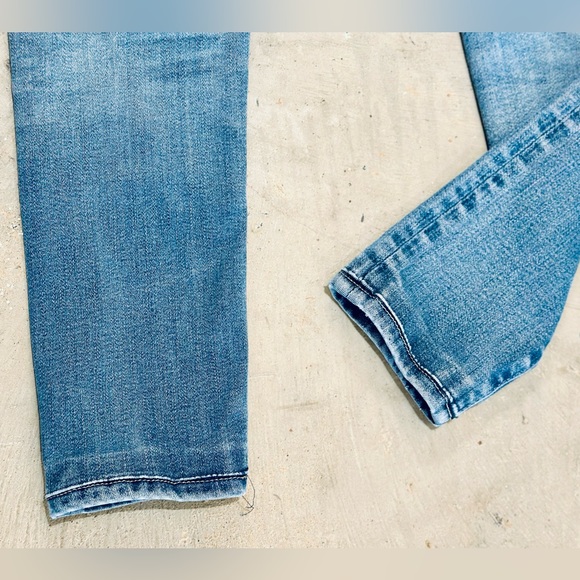 Ag Adriano Goldschmied DENIM Midi Ankle Leggings - Woman Sz 25R STRETCH - BLUE - Picture 11 of 15